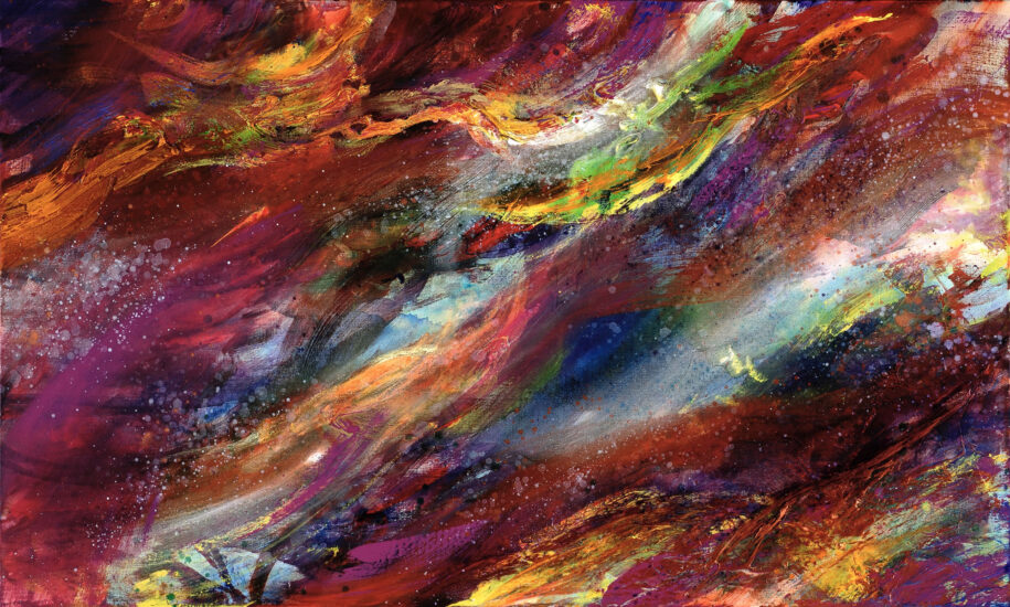 <strong>The Winds of Heaven</strong><br />60" x 48" | Acrylic | 2010 | <a href="https://sparstreet.com/the-winds-of-heaven/">Learn More About This Painting</a>